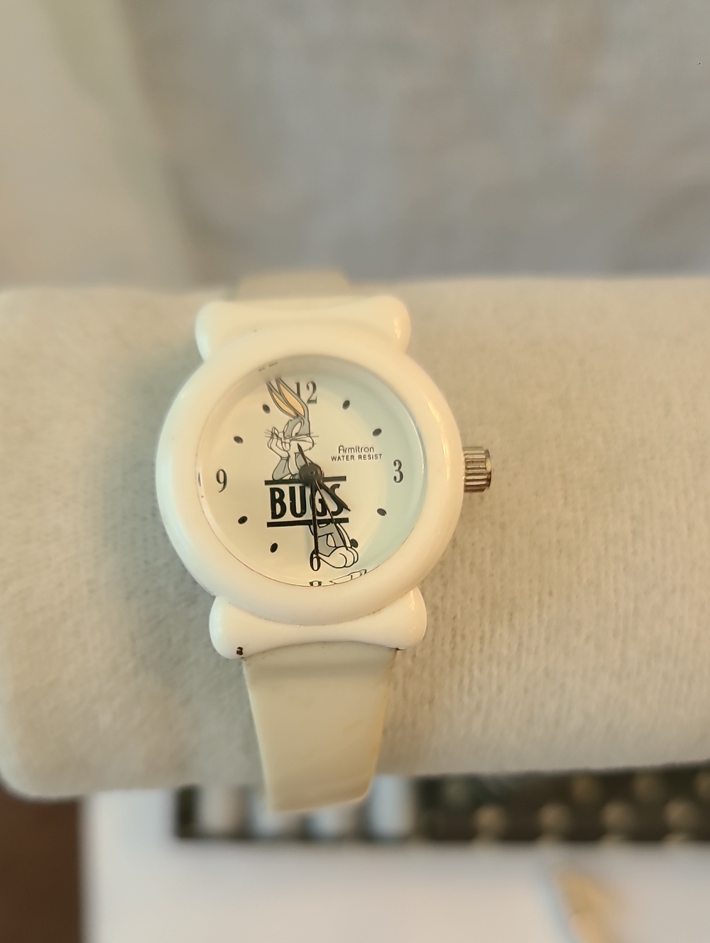 Armitron White Bugs Bunny Graphic Women's Watch